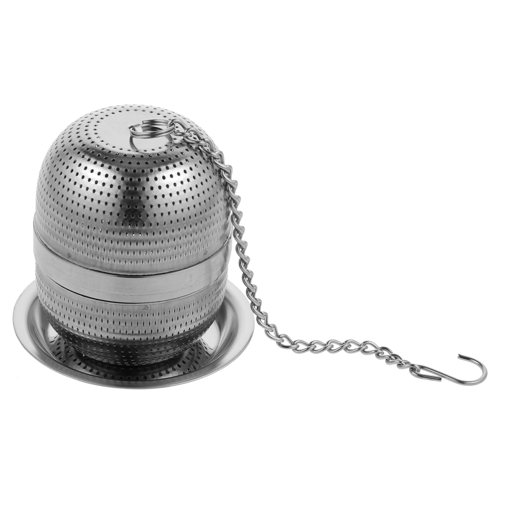 PRETYZOOM 5 Uds Filtro De Bandeja De Goteo Difusores De Cosas Taza De Infusión De Té De Hojas Sueltas Soporte De Té Para Té Suelto Té Portátil Más Empinado Colador De Té Tazón Bola De Té