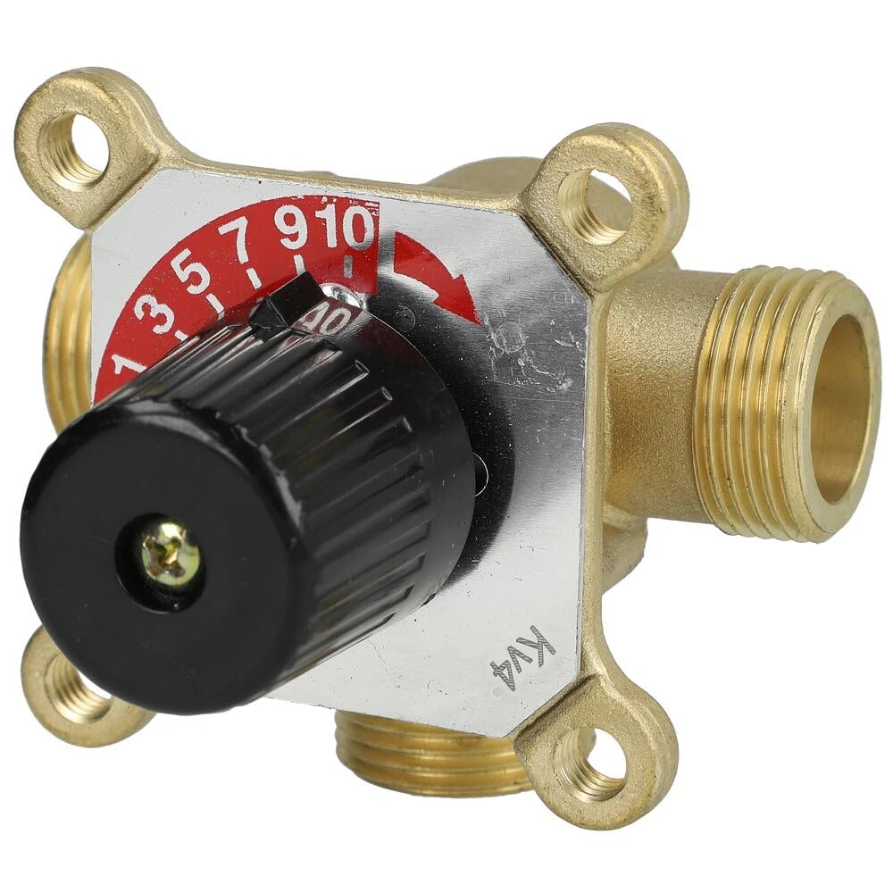 3-Wege Mischer Heizungsmischer Mischventil DN 20 3/4" AG" Messing Kvs-Wert [m³/h] 2,8 Temperatur max. [°C] 110