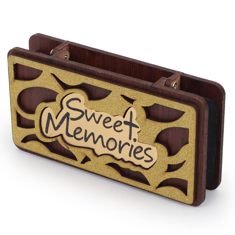 Gadus Rectangle Shape Wooden Pendrive Box-Gift Item-Light Weight-Designer Case-Handcraft-Semi Machinery-Golden (B0D6N1M1VK) Amazon Price History, Amazon Price Tracker