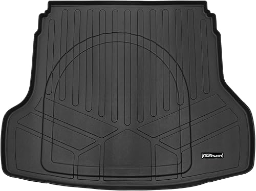 Miniatura 35 de SMARTLINER Juego de alfombrillas negras de primera fila para todo tipo de clima, compatibles con modelos Kia NIRO PHEV y híbridos 2023-2024 Negro