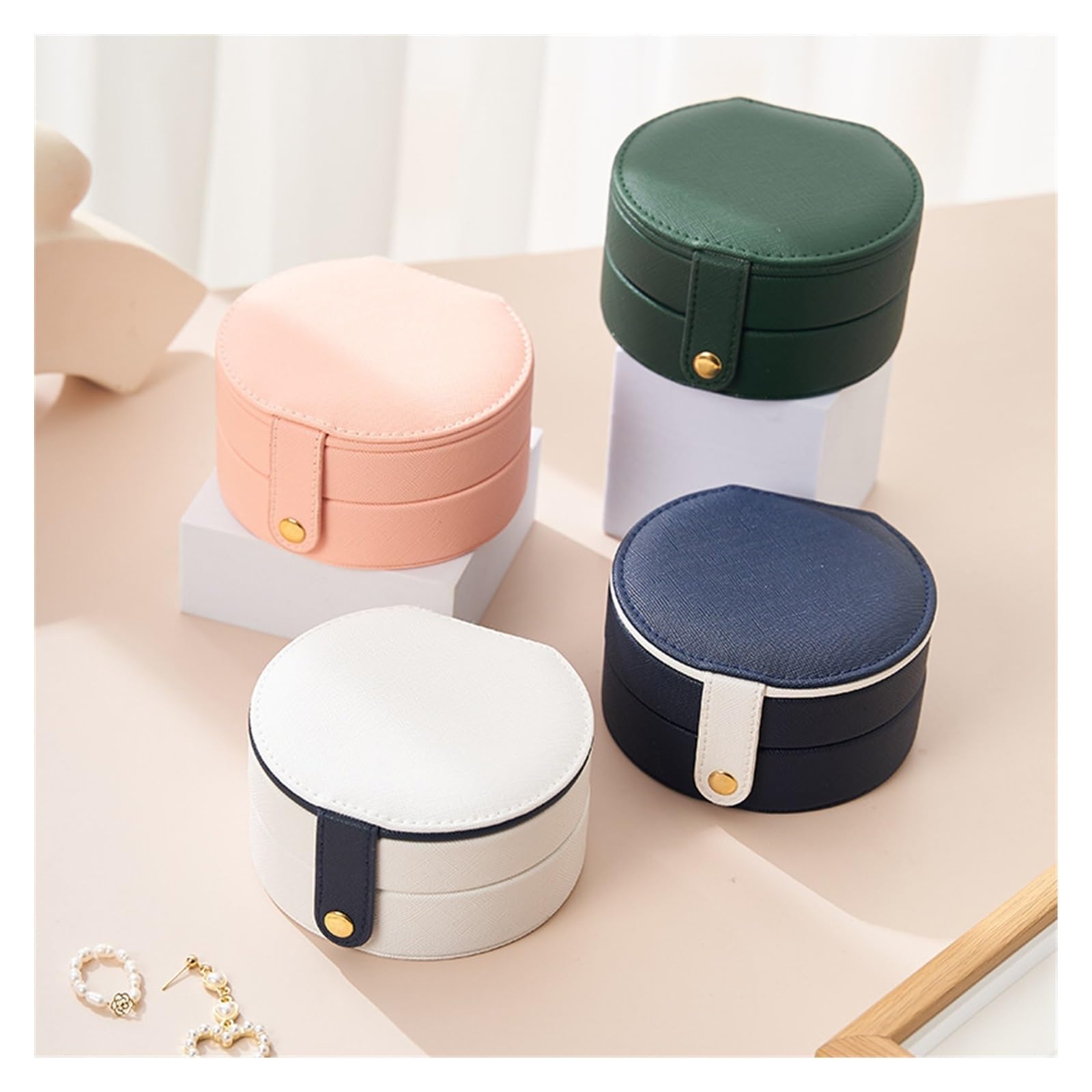 Jewelry Boxes Jewelry Box Small Mini Travel Stud Earrings Jewelry Portable Jewelry Storage Box Jewelry Boxes