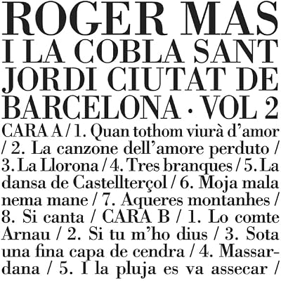 I La Cobla De Sant Jordi Ciutat De Barcelona Vol. 2
