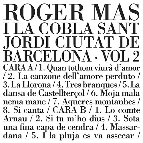 I La Cobla De Sant Jordi Ciutat De Barcelona Vol. 2