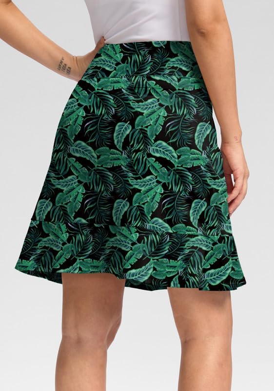 Viodia 20" Knee Length Skorts Skirts for Women with Pockets High Waisted Athletic Tennis Golf Skort for Casual Summer - Image 2