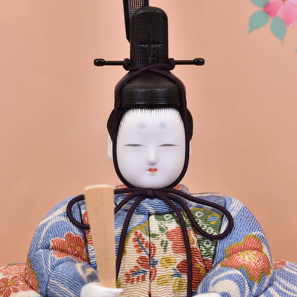 Amazon | 雛人形 木目込み 一秀 おしゃれ かわいい ピンク シンプル 