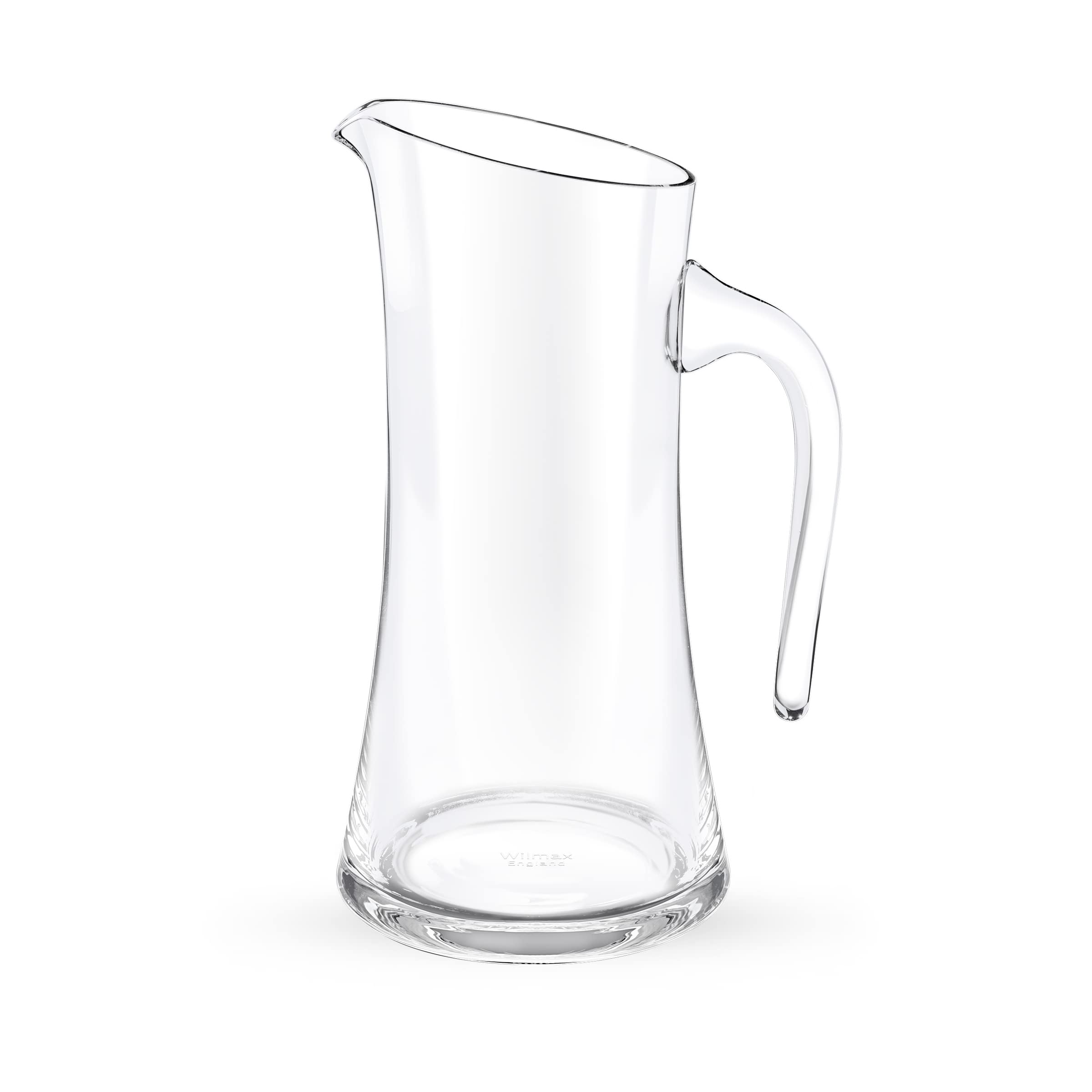 Wilmax Glaskrug 1500 ml | Wasserkrug | Glas-karaffe | Wasserkanne | Glaskaraffe | Weinkaraffe | Glaskanne | WasserKaraffe | Teekanne | Geschenkbox | Transparent | 1 Stück |