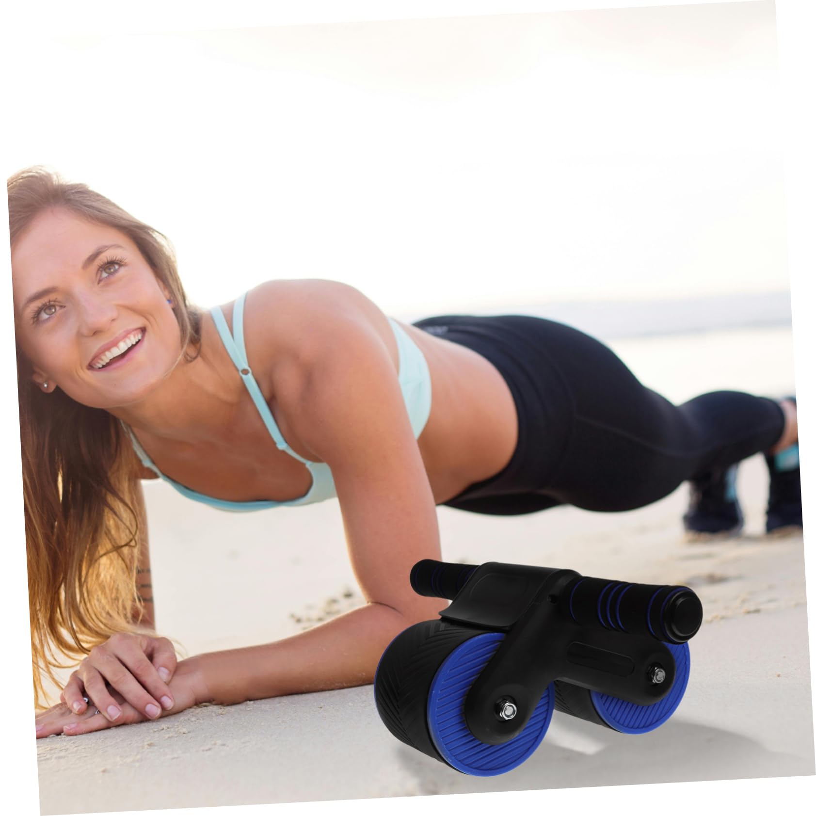 Toyvian Rodillo De Fitness Abdominal Adulto Equipo De Ejercicio En El Hogar Equipo De Entrenamiento Capacitación Rueda De Rodillos Abdominales Arrodillado El Plastico Color Aleatorio
