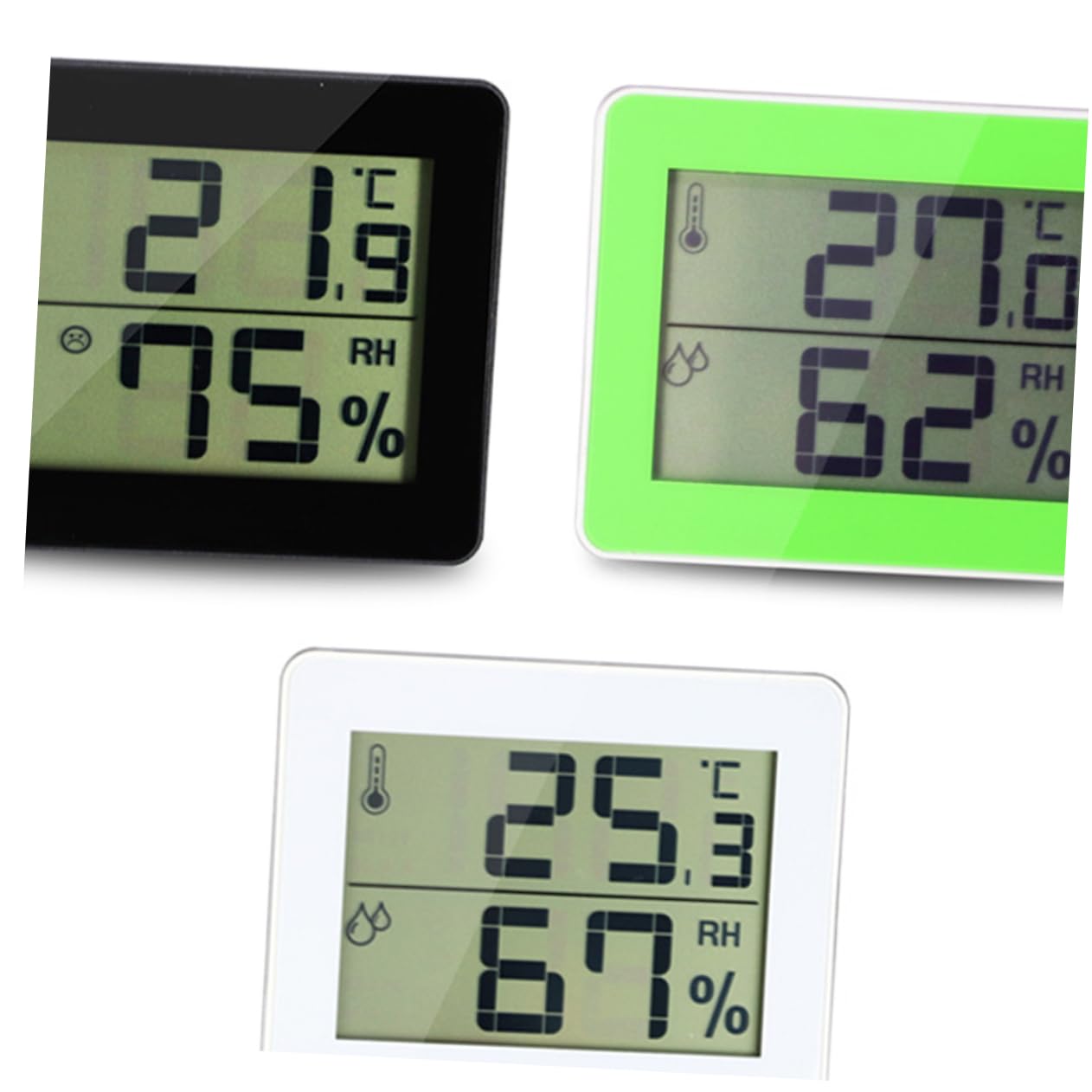BESPORTBLE 3 Pièces 2 1 Thermomètre Intérieur Hygromètre Chambre De Bébé