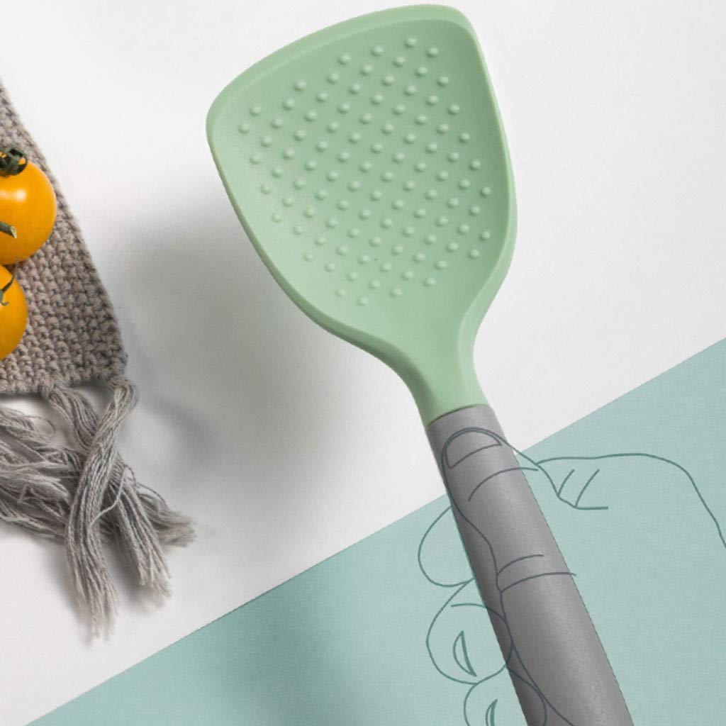 Küchenutensilien-Set, Silikon-Küchengeschirr, Antihaft-Kochgeschirr, Kochwerkzeug, Pfannenwender, Schöpfkelle, Schaufel, Löffel, Suppe, Küchenutensilien-Set