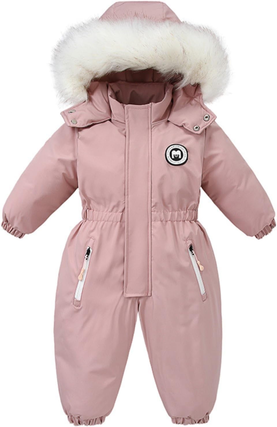 New baby ski suit jumpsuit Children climb into clothing and thicken warm jumpsuit in winter.