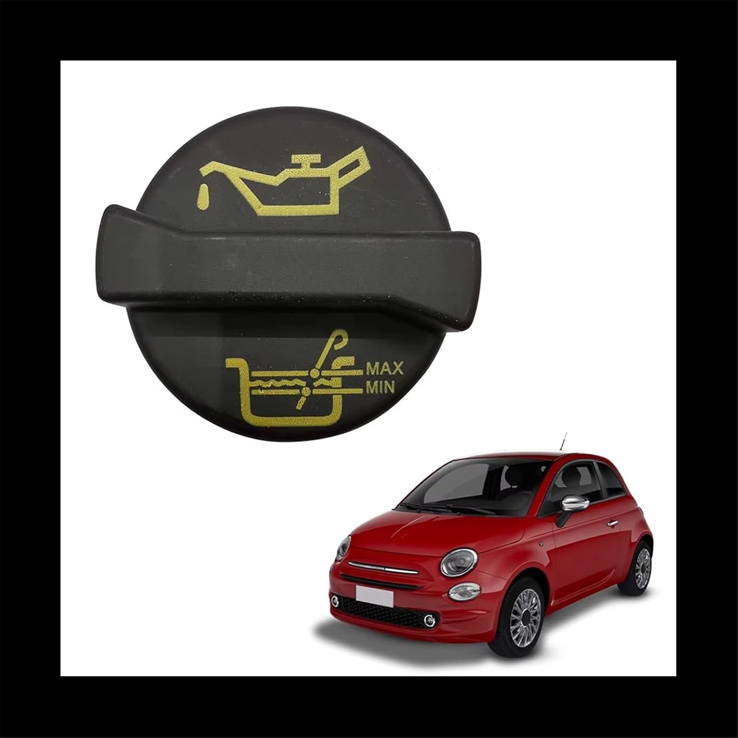 Engine Oil Cap For Fiat For Panda 1. 8v 2003 2004 2005 2006 2007 2008 2009 2010 2011 2012 Car Engine Oil Filler Cap 71740676 55222036