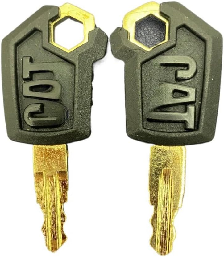 Generic CT Universal Start Original Vehicle Ignition Side Door Key Excavator Accessories for CT307 CT320 CT336 CT330 312D C, CAT thickened 5