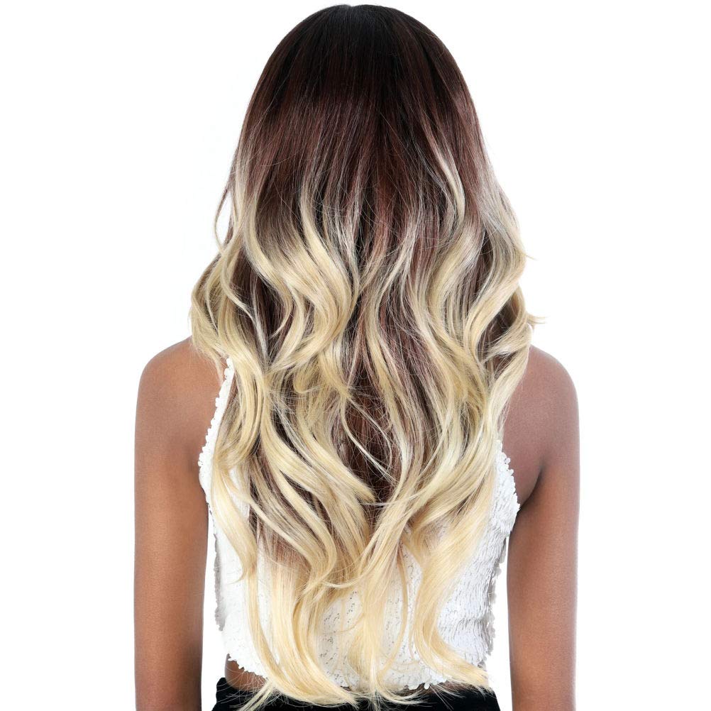 Motown Tress (Ls137.pure - Heat Resistant Fiber Lace Front Wig in F4_27