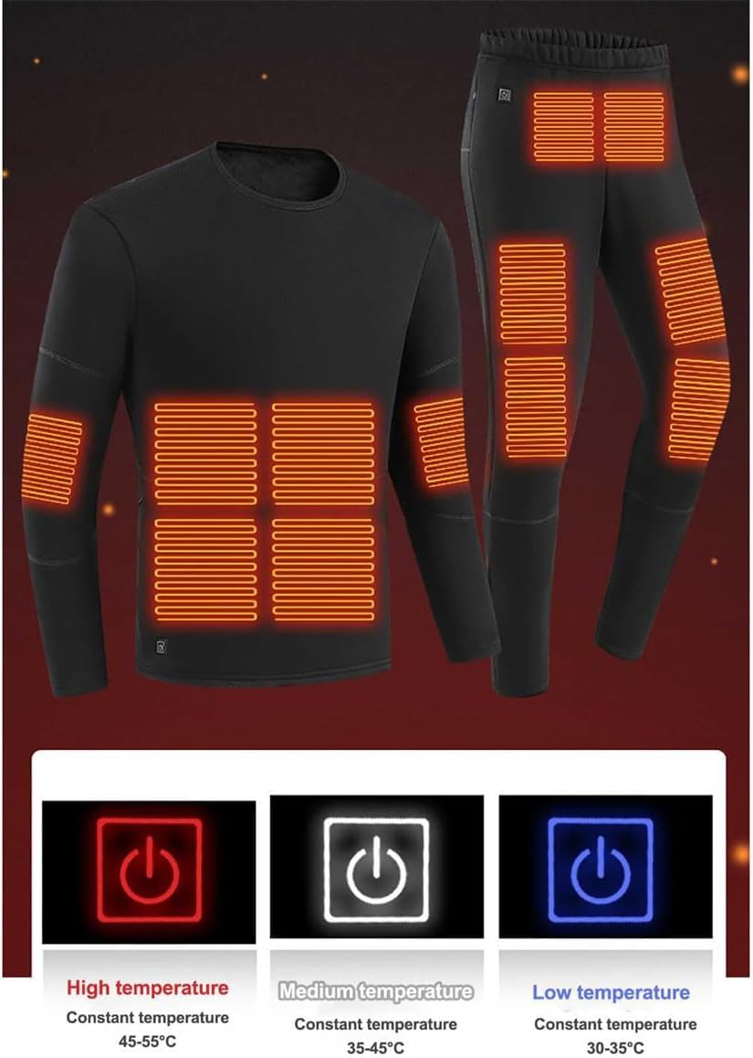 Damski Kombinezon Grzewczy Do Motocykla 28-strefowe Ogrzewanie 3-biegowa Temperatura Męska Inteligentna Bielizna Do Codziennej Pracy, Woman, 3XL
