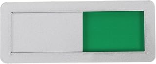Healifty Privacy Sign for Conference Room Office Door Sign Slide Indicator Occupied Vacant Status Switch Acrylic Meeting Room Door No-Drill Adhesive Mount 3.93 X 1.57 X 0.19 in