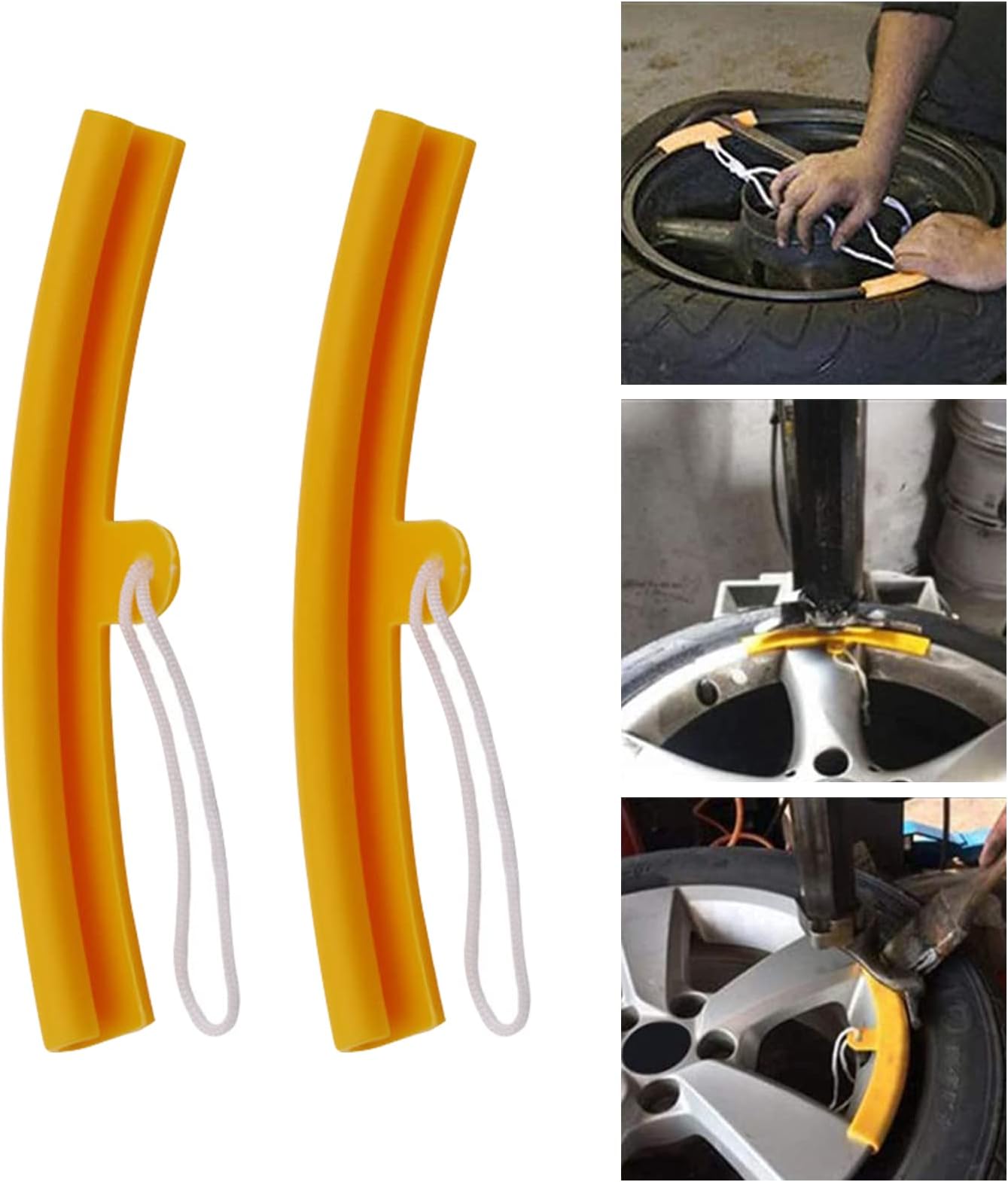 4 Pinces à Jante En Nylon – Pour Démontage De Pneus, Universelles, Taille 130x72x160 Mm, Pour Voiture, Camion