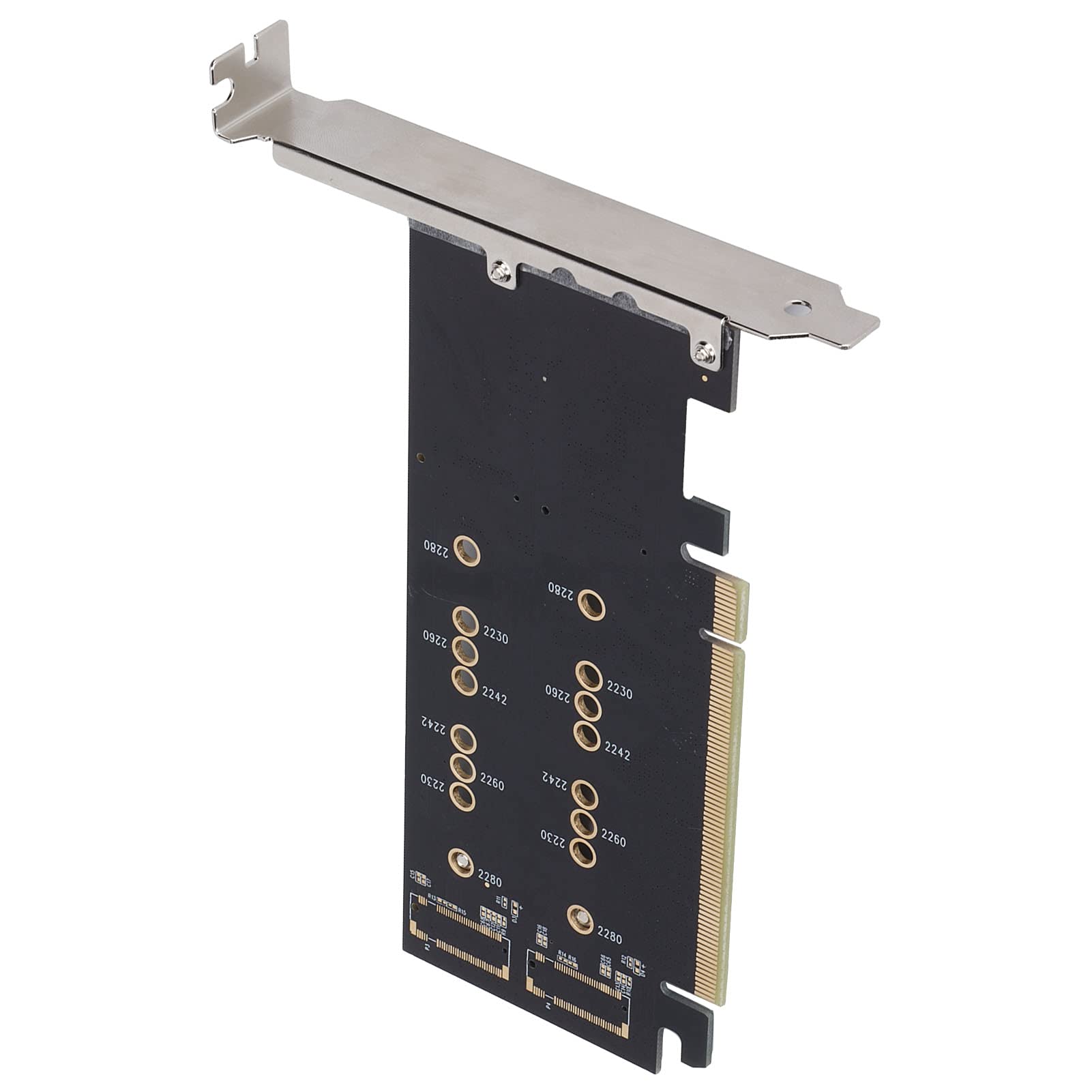 Karta Adaptera PCIe 3.0 X16 M.2 NVMe SSD, 2 Porty