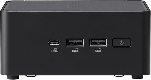 ASUS NUC 14 Pro Tall Barebone with Intel 14th Gen Core 3 100U, Up to 96GB DDR5 RAM, Triple Storage Design, Thunderbolt™ 4, Wi-Fi 6E & Bluetooth 5.3, Toolless Chassis Access, with VESA Mount Included