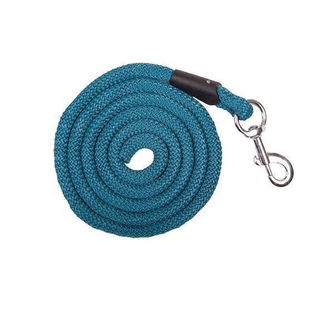 Foto 6 de 8 de HKM 547054 Strick Aachen con mosquetón, Longitud 180 cm, Color Azul Oscuro y Turquesa