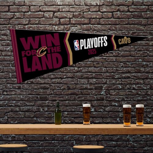 Image of Rico Industries NBA Basketball 12 inch x 30 inch Felt Wall Decor Pennant - Great for Home /Bed Room /Man Cave Decor