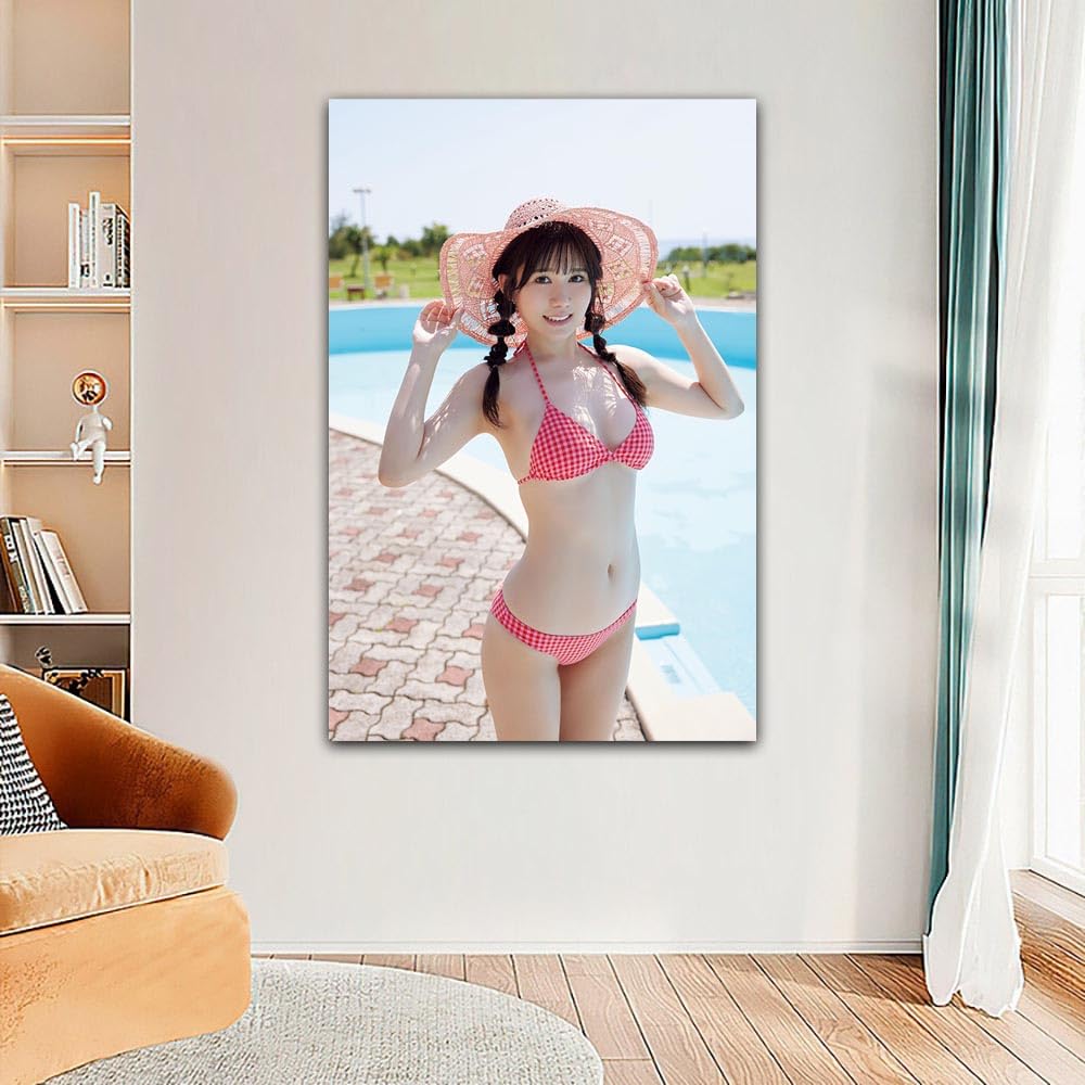 Amazon.co.jp: 五日市芽依 水着写真のポスター 可爱 いつかいちめい