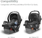 UPPAbaby Extra Mesa V2 Car Seat Base/Compatible with Mesa and Mesa V2 Infant Car Seats/SmartSecure Installation