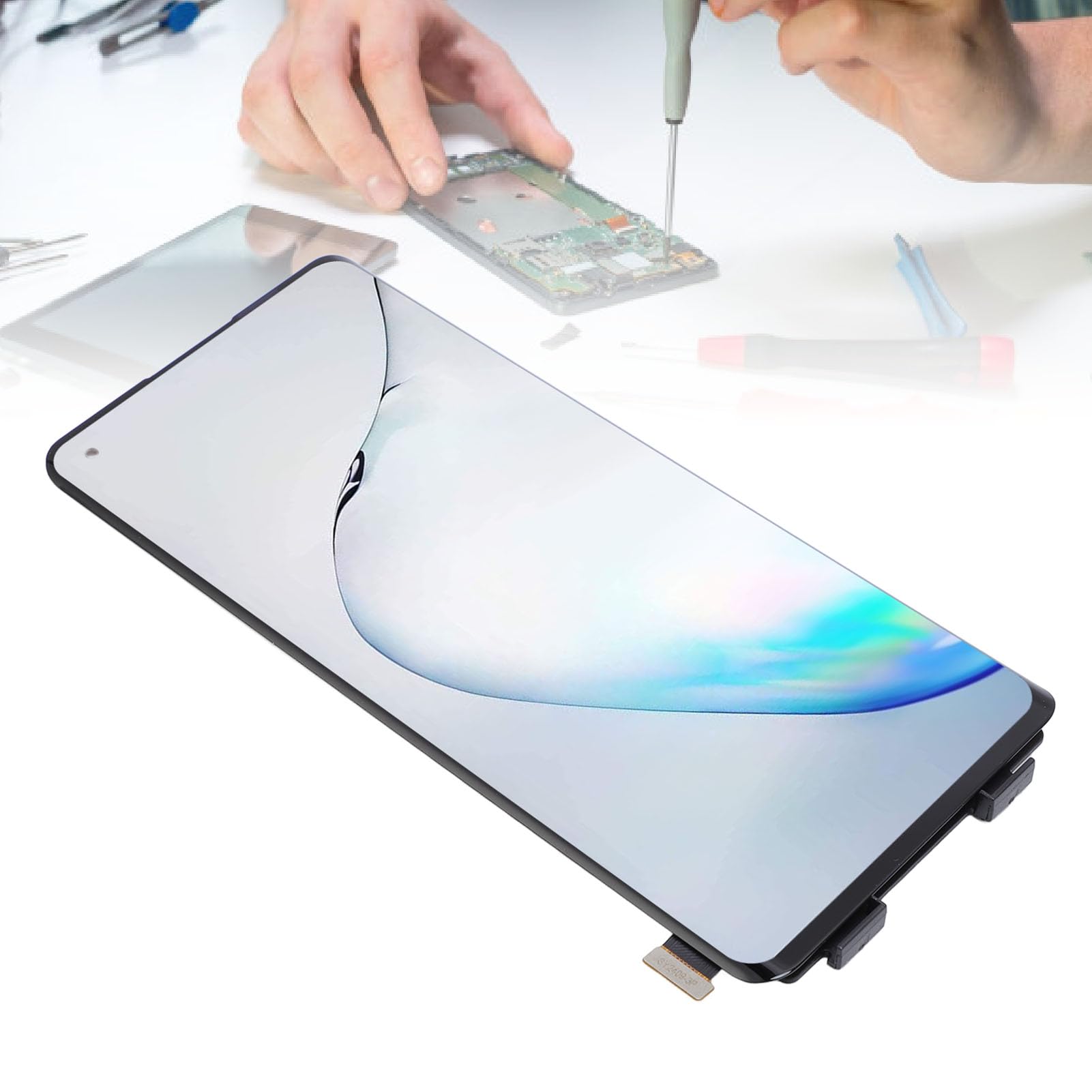PUSOKEI Digitizer z Ekranem Dotykowym Telefonu o Przekątnej 6,55 Cala |Zapasowy zespół Ekranu dla 8 IN2013 IN2017 IN2015 IN2010 IN2019