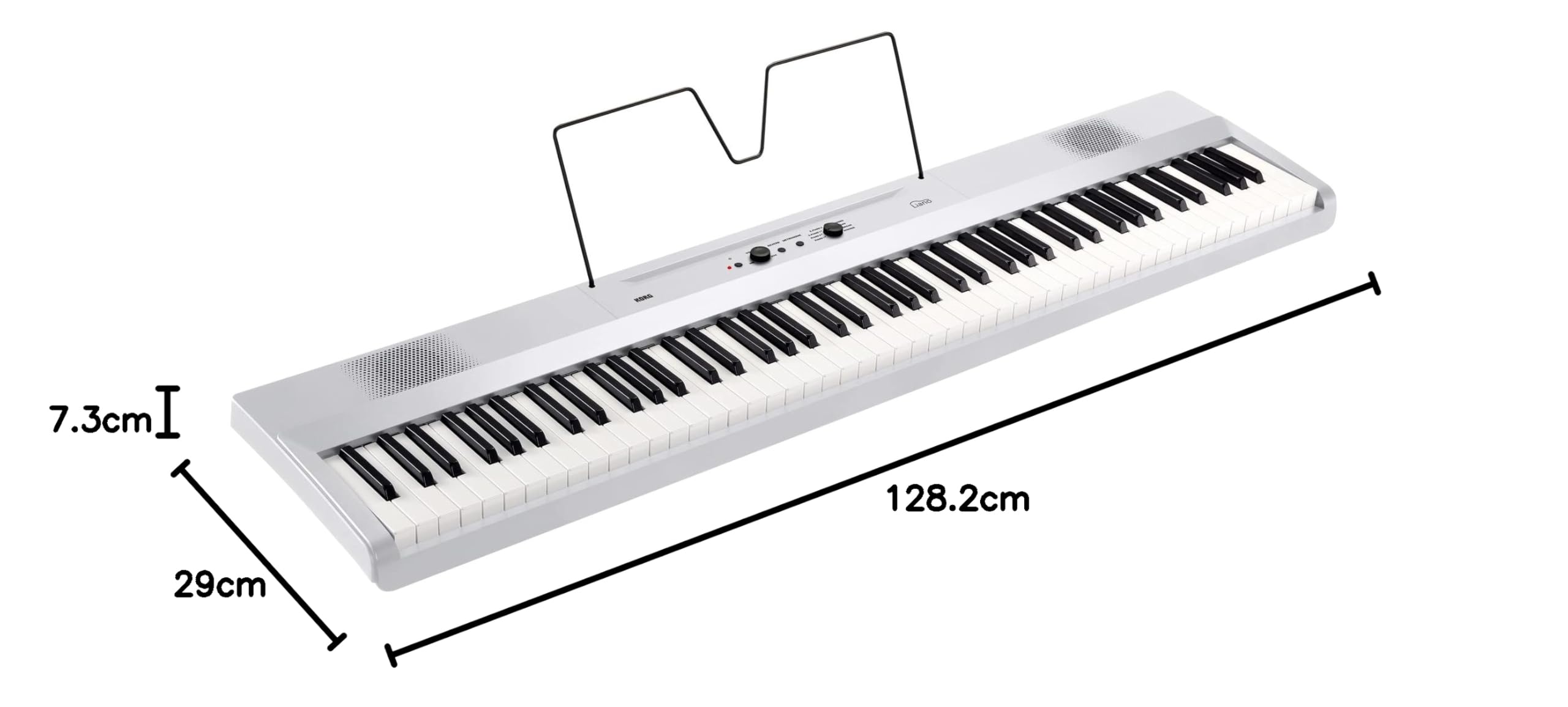 Clavier KORG LIANO - Piano numérique Liano 88 notes, blanc