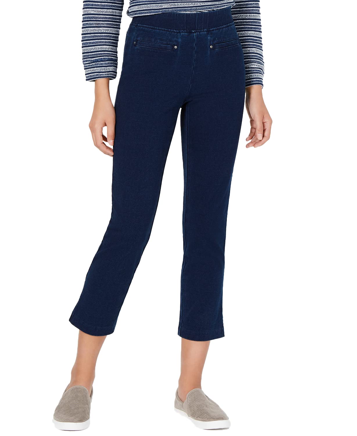 Style Co Petite Pull On Capri Pants