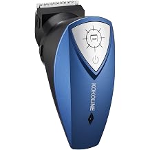 Shortcut Self-Haircut Trimmer Kit, Cordless Electric Razor for Head, Beard,Rechargeable Hair Clipper for Men,Shortcut Self Grooming Haircut Kit,Balder Pro Head Shaver,NAVY/uv7v