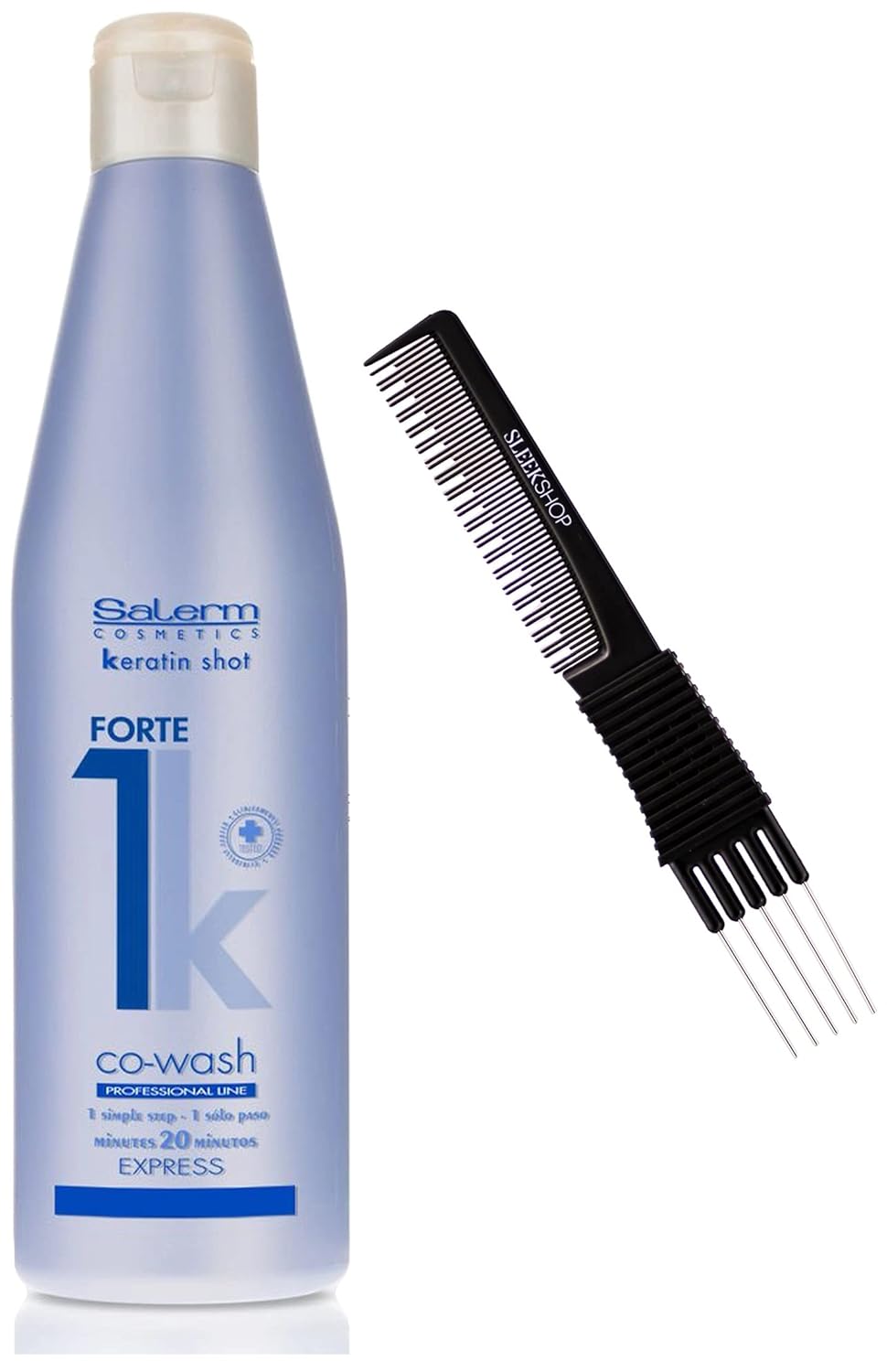 Salerm Keratin Shot FORTE Stong Co-Wash, 20 minutos Puerto Rico Ubuy