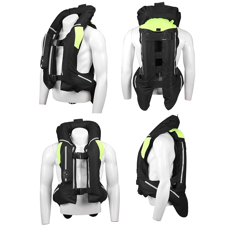 Amazon.co.jp: オートバイヘルメットベスト エアバッグベストに