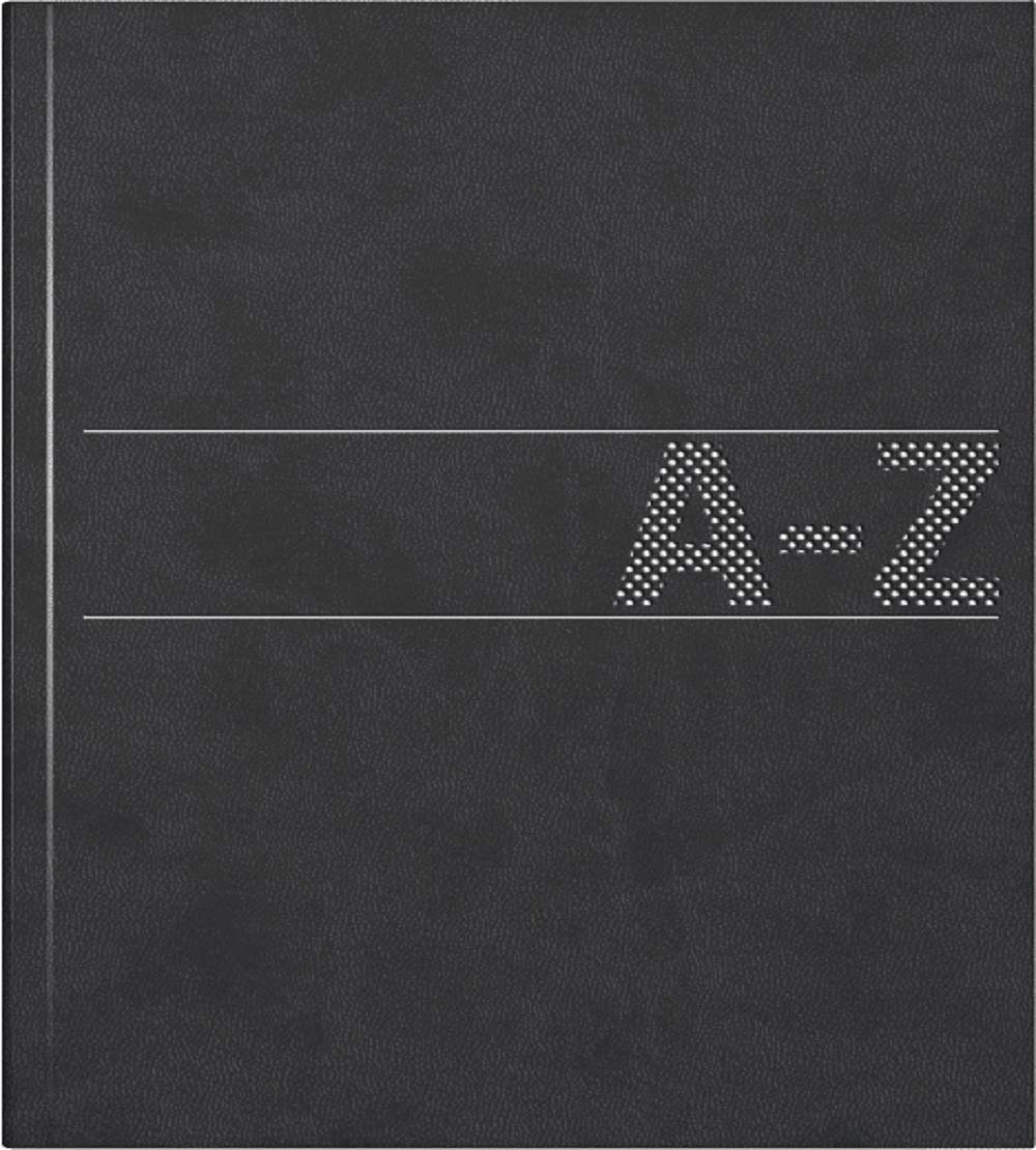 Brunnen Schuppen Telephone Register Address Book 384 Soft Cover 210 x 148 x 10 mm Black