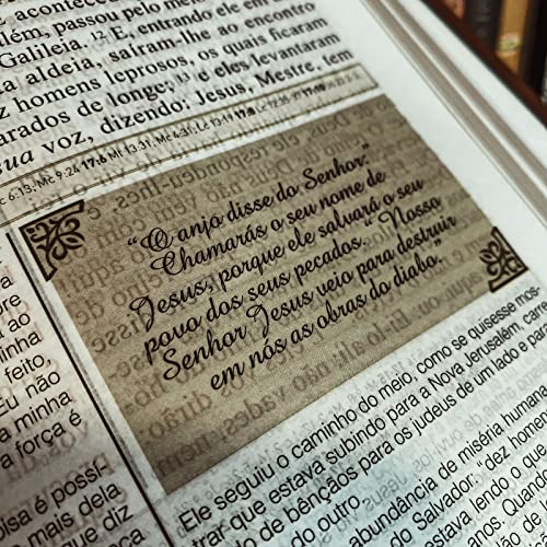 Bíblia de estudos e sermões de C.H. Spurgeon - Capa luxo
