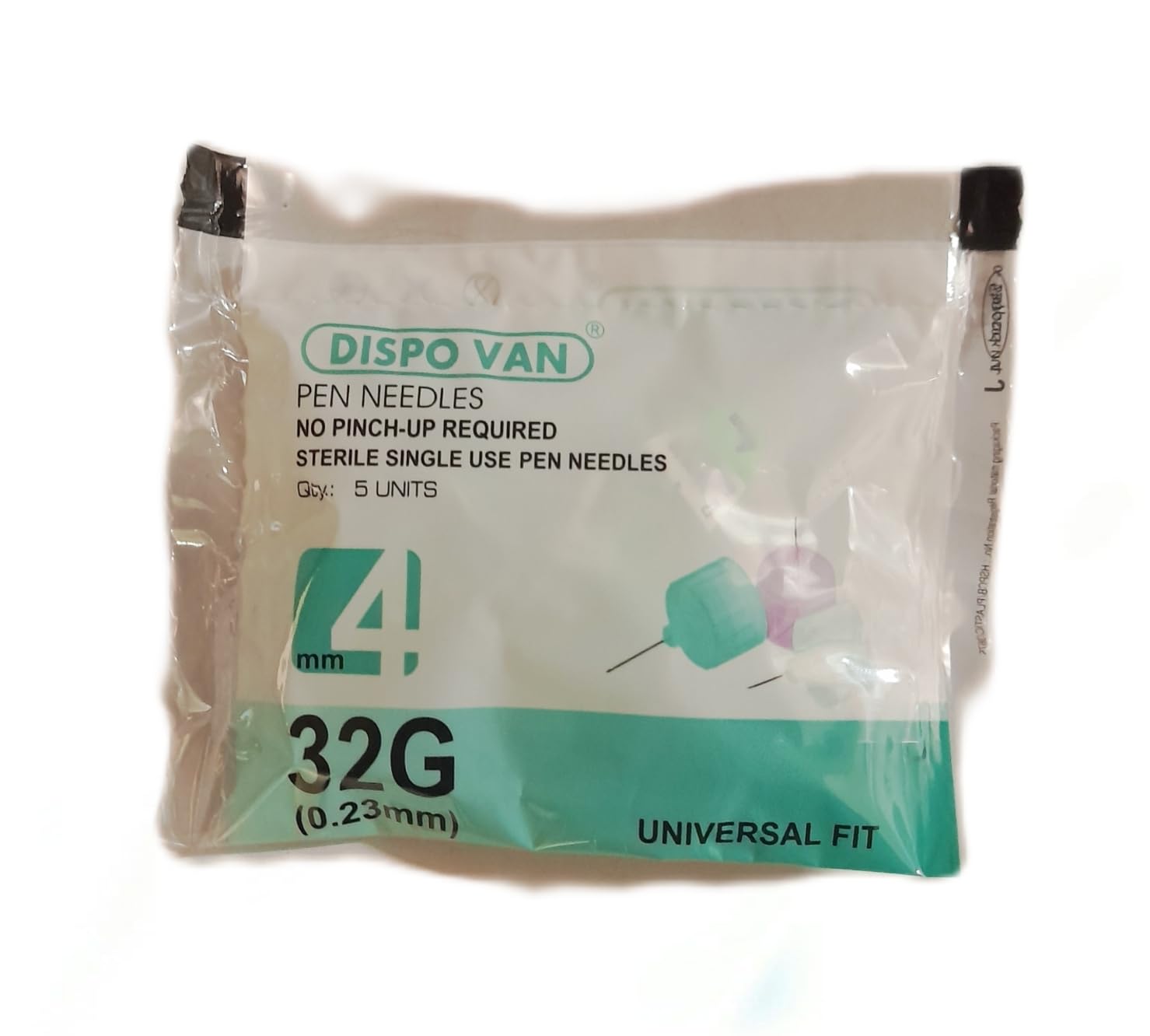 DISPO VAN Pen Needles 32G (Universal fit) (Pack of10=50 units) (B0CXN2WJM5) Amazon Price History, Amazon Price Tracker