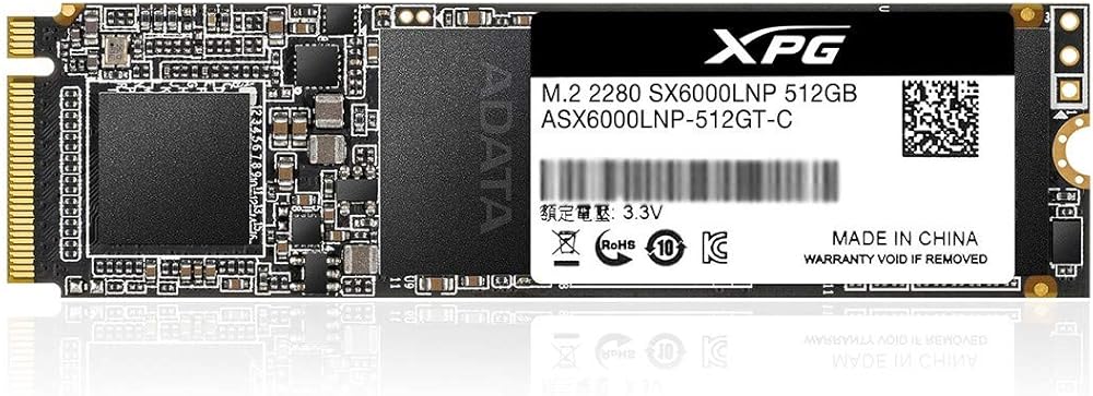 ADATA XPG SX8200 Pro 1TB 3D NAND PCIe Gen3 NVMe M.2-2280 Internal Solid State Drive thumbnail 4