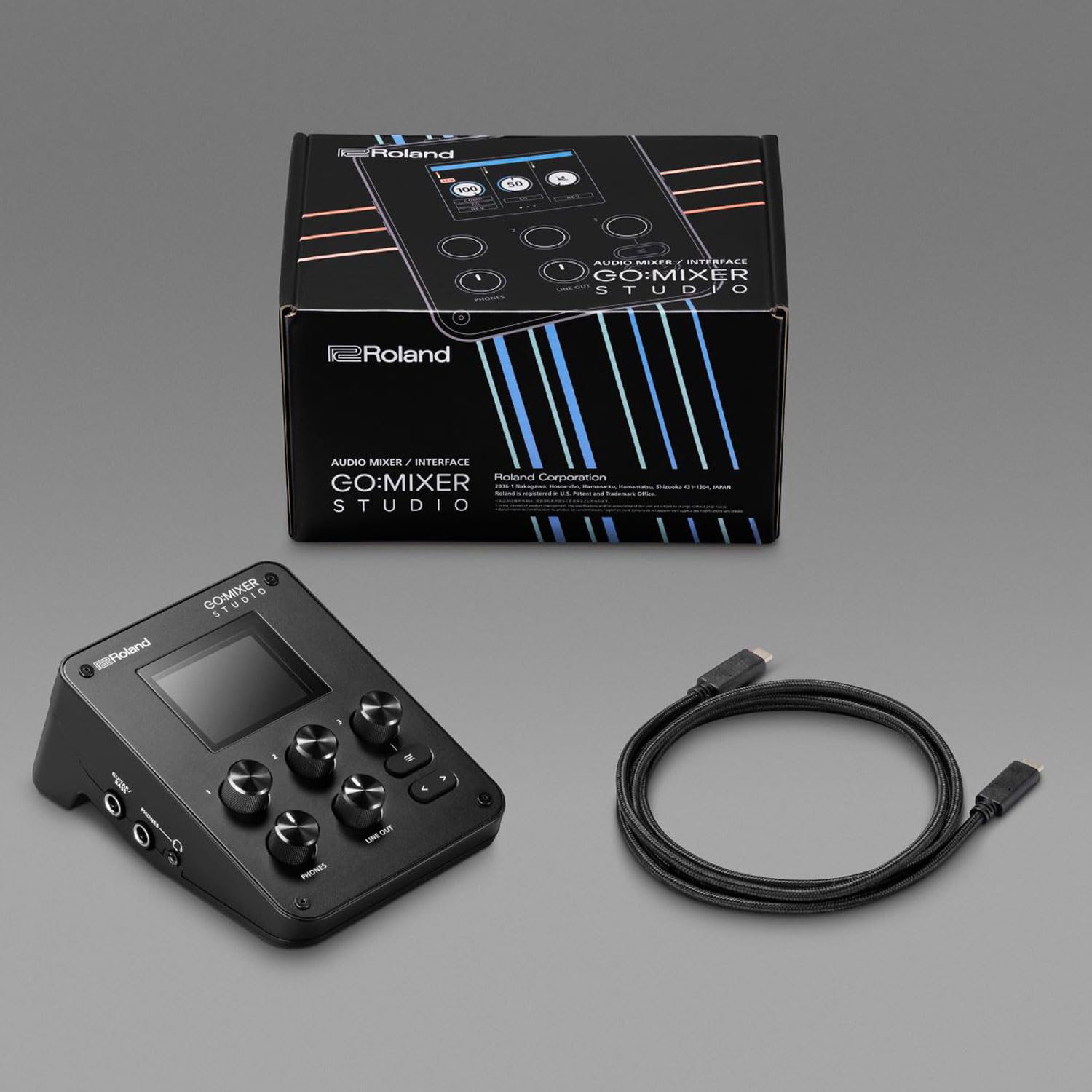 Roland GO:Mixer Studio Interface mikser audio ze słuchawkami keepdrum