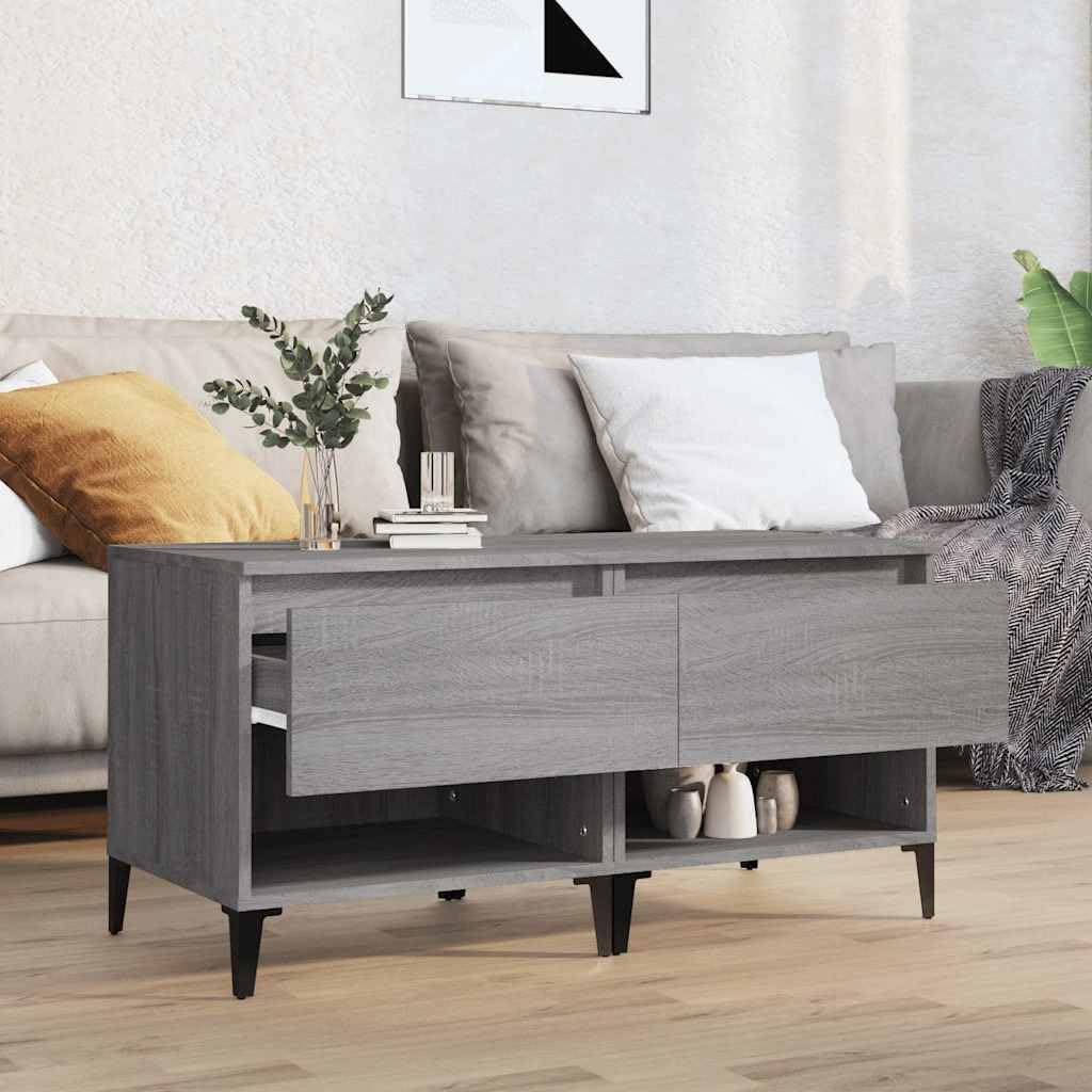Set di 2 tavolini da caffè grigio Sonoma, 50 x 46 x 50 cm