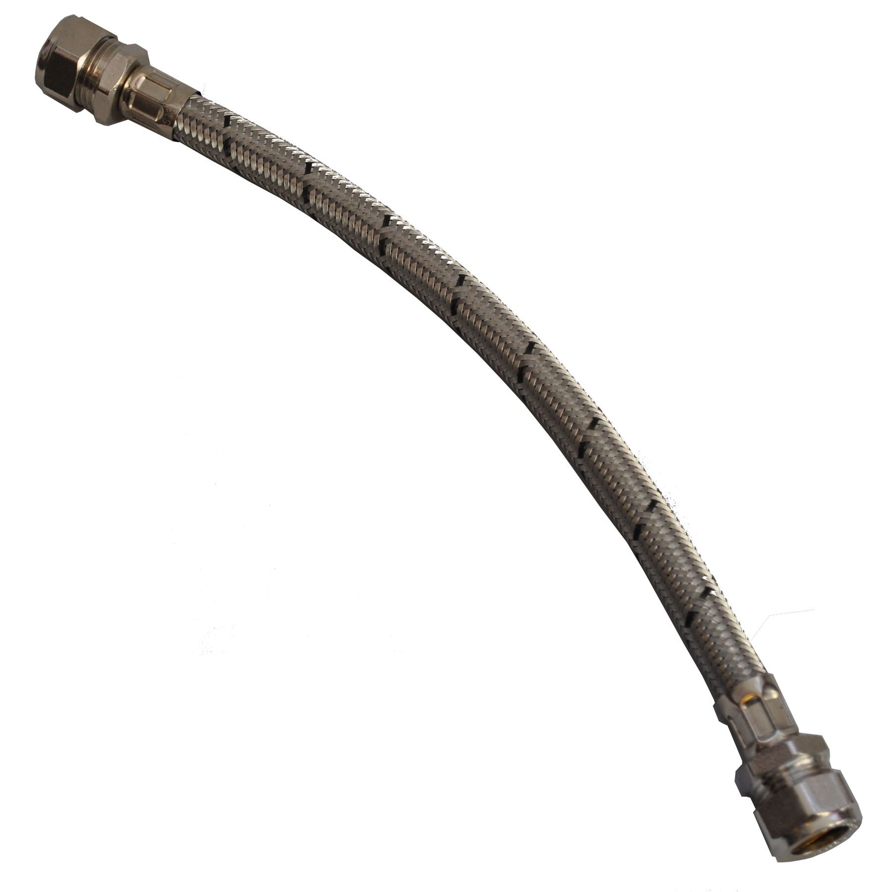 22mm x 22mm 300mm Flexible Tap Hose WRAS