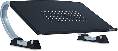 Allsop Redmond - Soporte ajustable para portátil metal curvado con ventilación