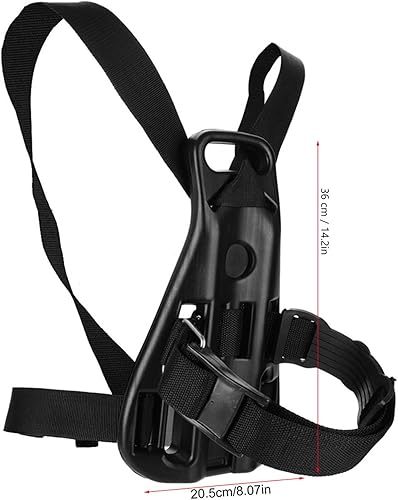 Miniatura 6 de Asixxsix Mochila de buceo, 14.2 x 8.1 pulgadas, ajustable, soporte de botella de oxígeno individual, soporte de cilindro de gas para buceo, natación