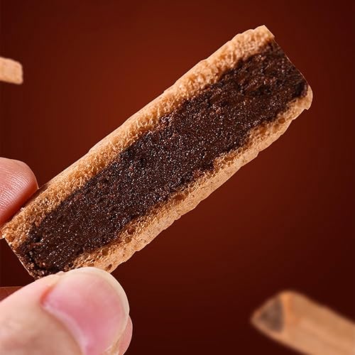 Miniatura 3 de Triángulo de lava crujiente 5.57 ozbolsa 5.57ozbolsa Sandwich Biscuit Tarde Té (Chocolate )