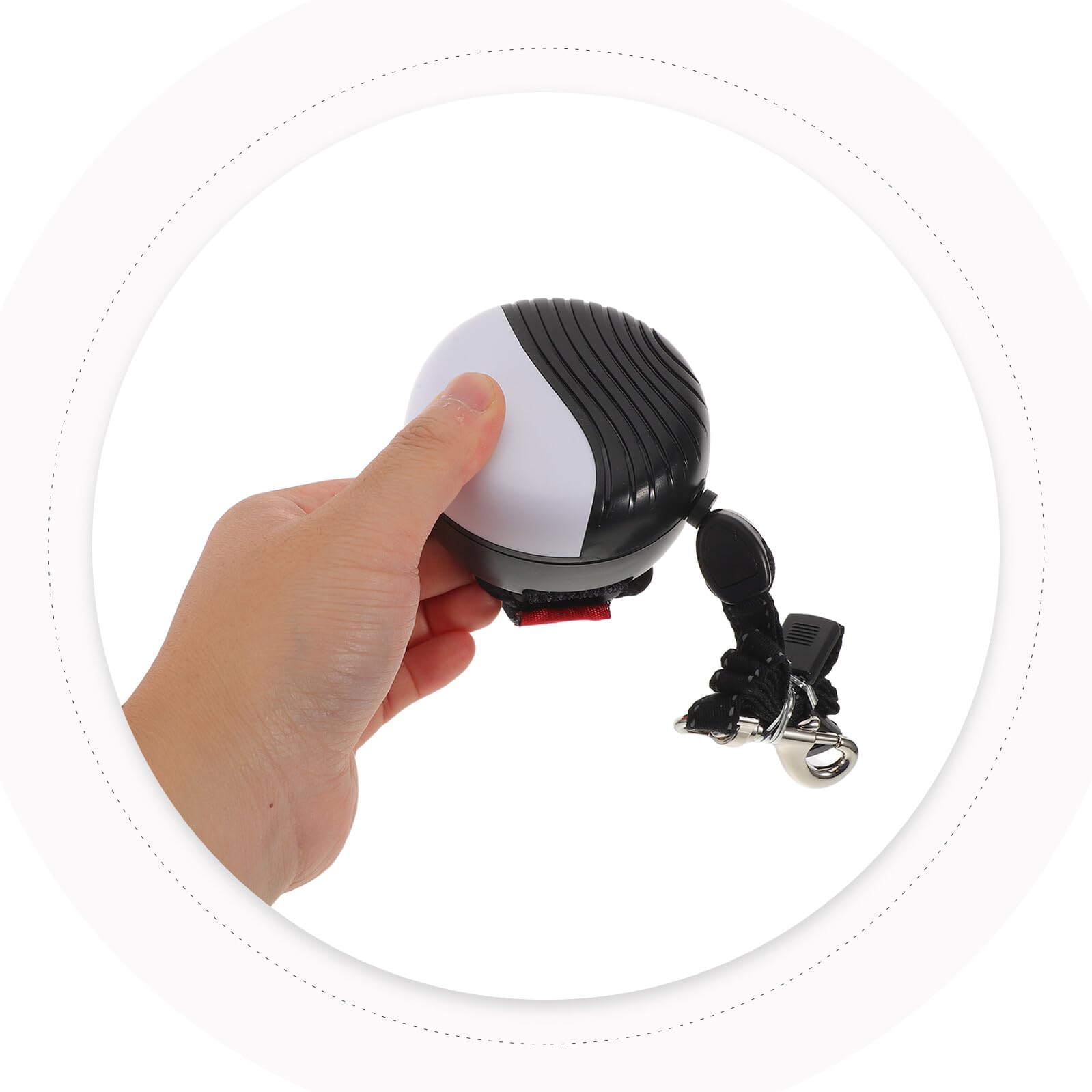 Guinzaglio Retrattile Automatico per Cani di Taglia Piccola Media e Grande Estensibile 3 Metri Cinturino da Polso in ABS Guinzaglio Estensibile per Passeggiate Sicure e Mani