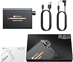 Neoteck 16-600 Ohm Portable Headphone Amplifier,3.5mm Jack Rechargeable Headphone Amp with Volume Control,Two-Stage Gain Switch, Headset Amplifier for Mobile Phone,PC,CD,MP3,MP4 Players-Non-Bluetooth