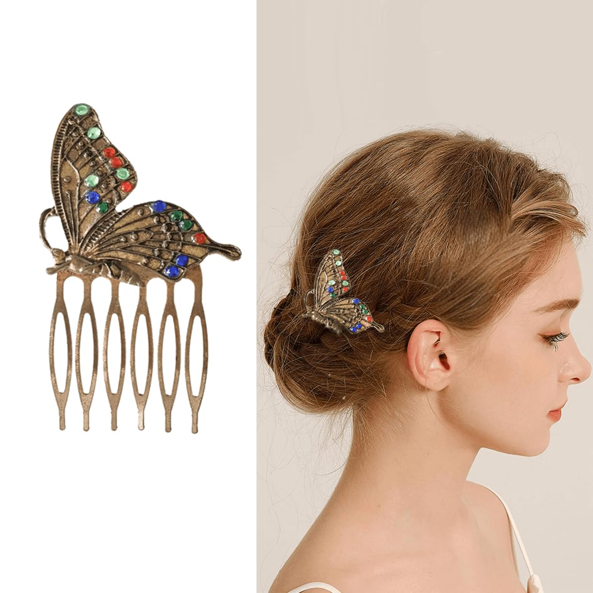Amazon.com : 6 Pack Vintage Hair Side Combs for Women 