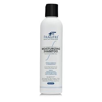 Moisturizing Shampoo 8 oz Fragrance-Free, Hypoallergenic, Sulfate-Free, Vegan For Color-Treated & Sensitive Scalps