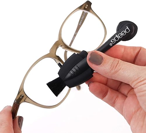 Miniatura 3 de Limpiador de gafas CarbonKlean Peeps - para gafas, gafas de lectura y más - Limpiador de lentes con tecnología de microfibra de carbono - Inyectado