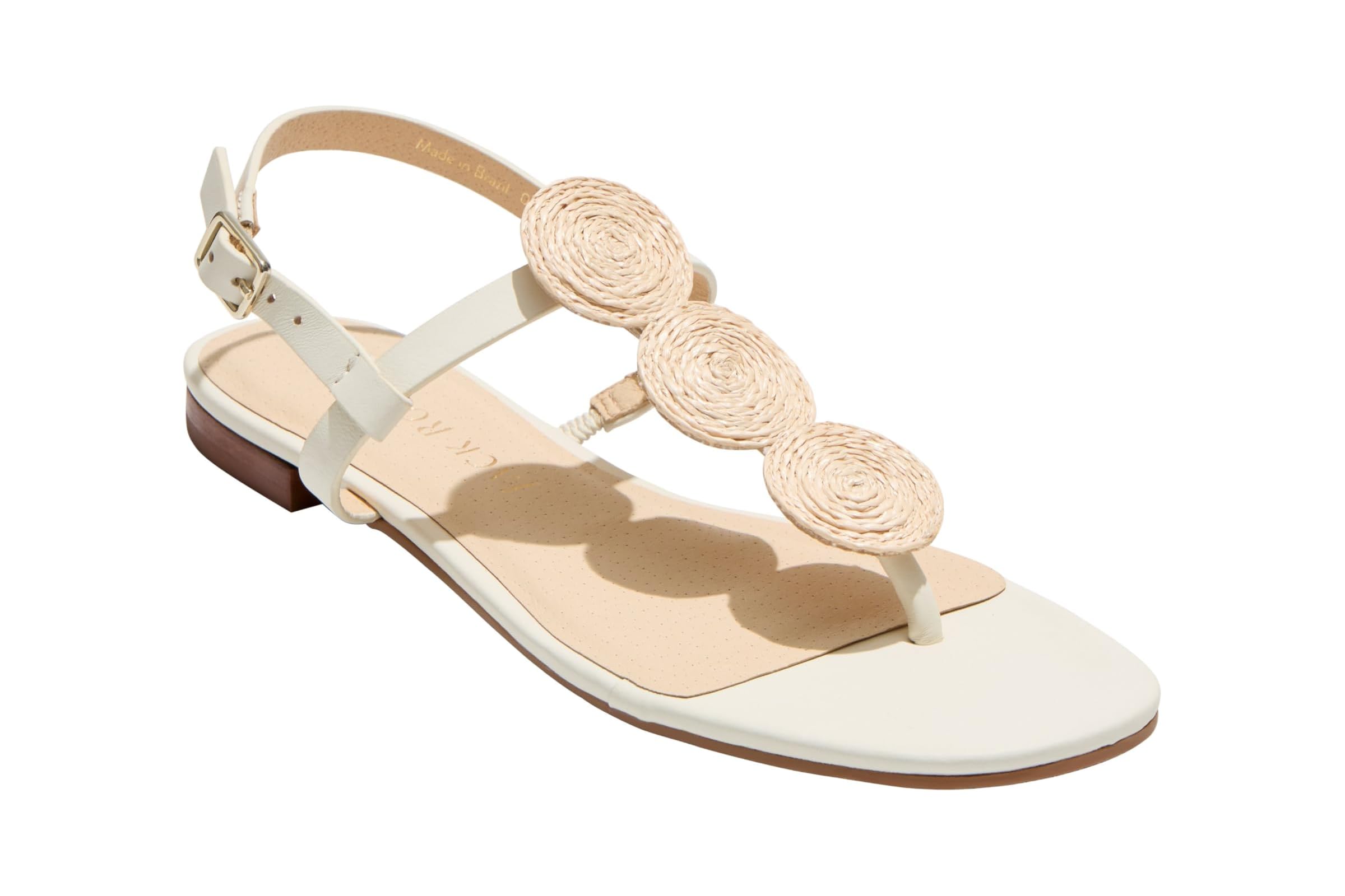 Jack Rogers Worth Flat Sandals - Raffia 17690₽