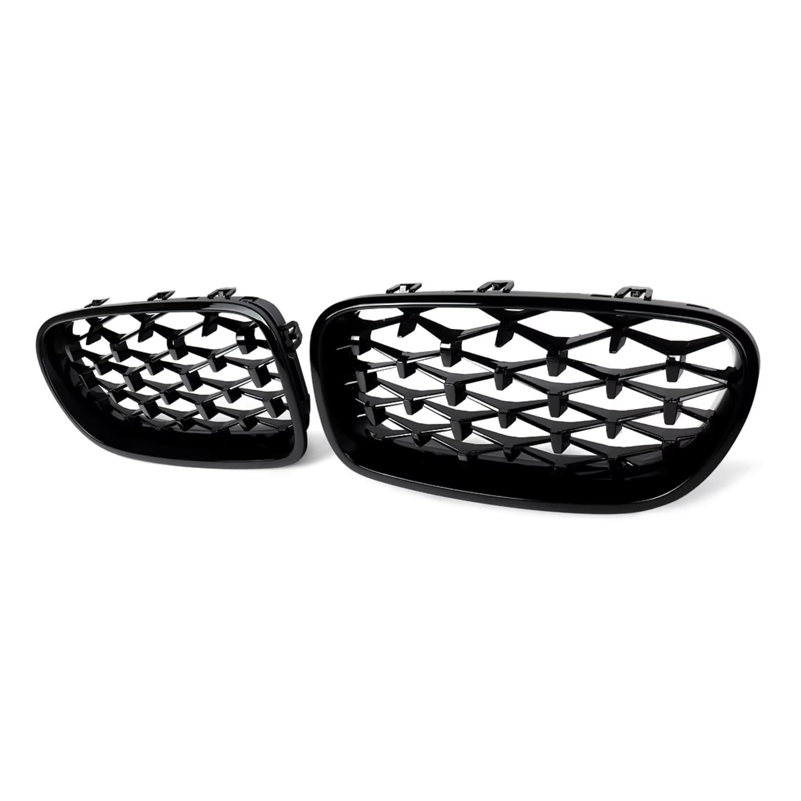 Griglia Anteriore Auto Per Per Serie 5 F10 F11 | Griglia del rene del paraurti anteriore Griglie racing stile diamante Griglia del radiatore Griglia Anteriore Doppio