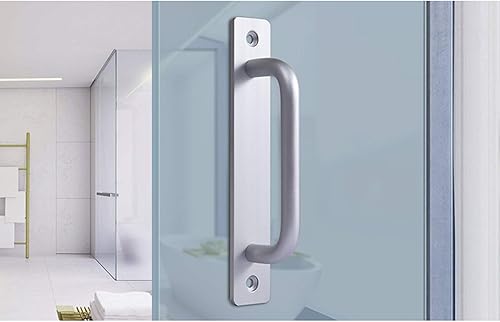 Miniatura 4 de 2 manijas de puerta de armario, manija de puerta de aleación de aluminio de 5.8 pulgadas, manija de puerta moderna y simple para gabinete de cocina,